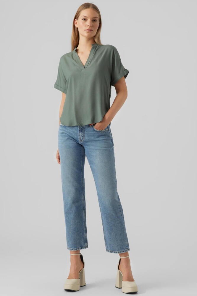 VMBEAUTY SS TOP GA NOOS 10279697 Laurel Wreath